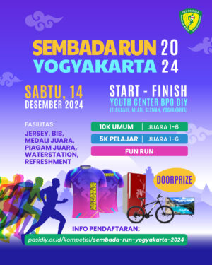 SEMBADA RUN YOGYAKARTA 2024 FLYER